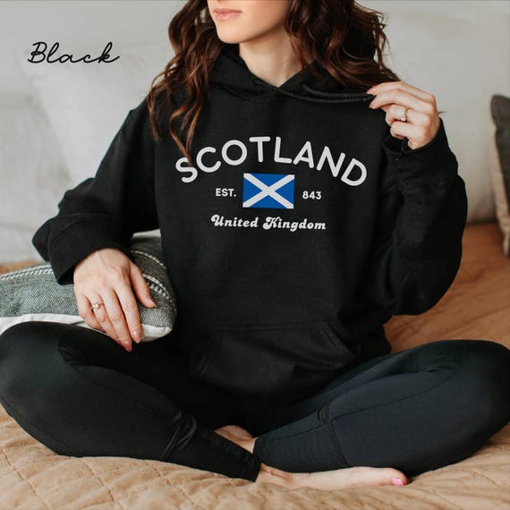 Vêtement Heritage écossais Coton Sweat à Capuche Clan Macleod Écossais - Blason Familial Imprimé - Coupe Classique - 241 G - Coton Vêtement écossais Armoiries