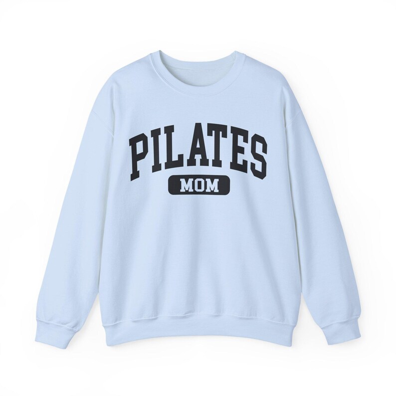Felpa per mamma Pilates, divertente maglione Pilates, pullover Pilates per donna, maglione regalo Pilates, felpa con cappuccio Biggest Fan, per mamma immagine 6
