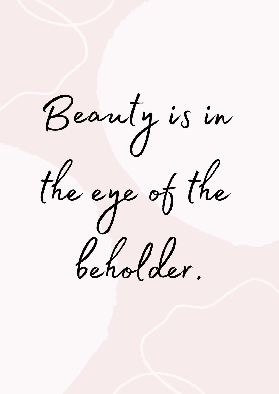 Beauty is in the Eye of the Beholder, Wall Art, Digital Print, Wall Decor, Art Print, Home Decor ...