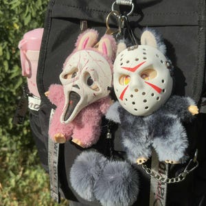 Halloween Horror Labubu Mask