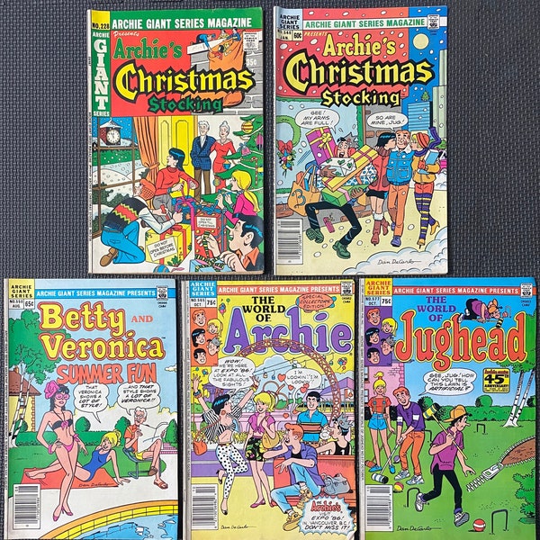 Archie series comics / Betty and Veronica / Vintage comics