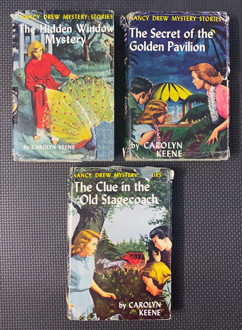 Nancy Drew Books / Vintage / Dust Jackets Etsy