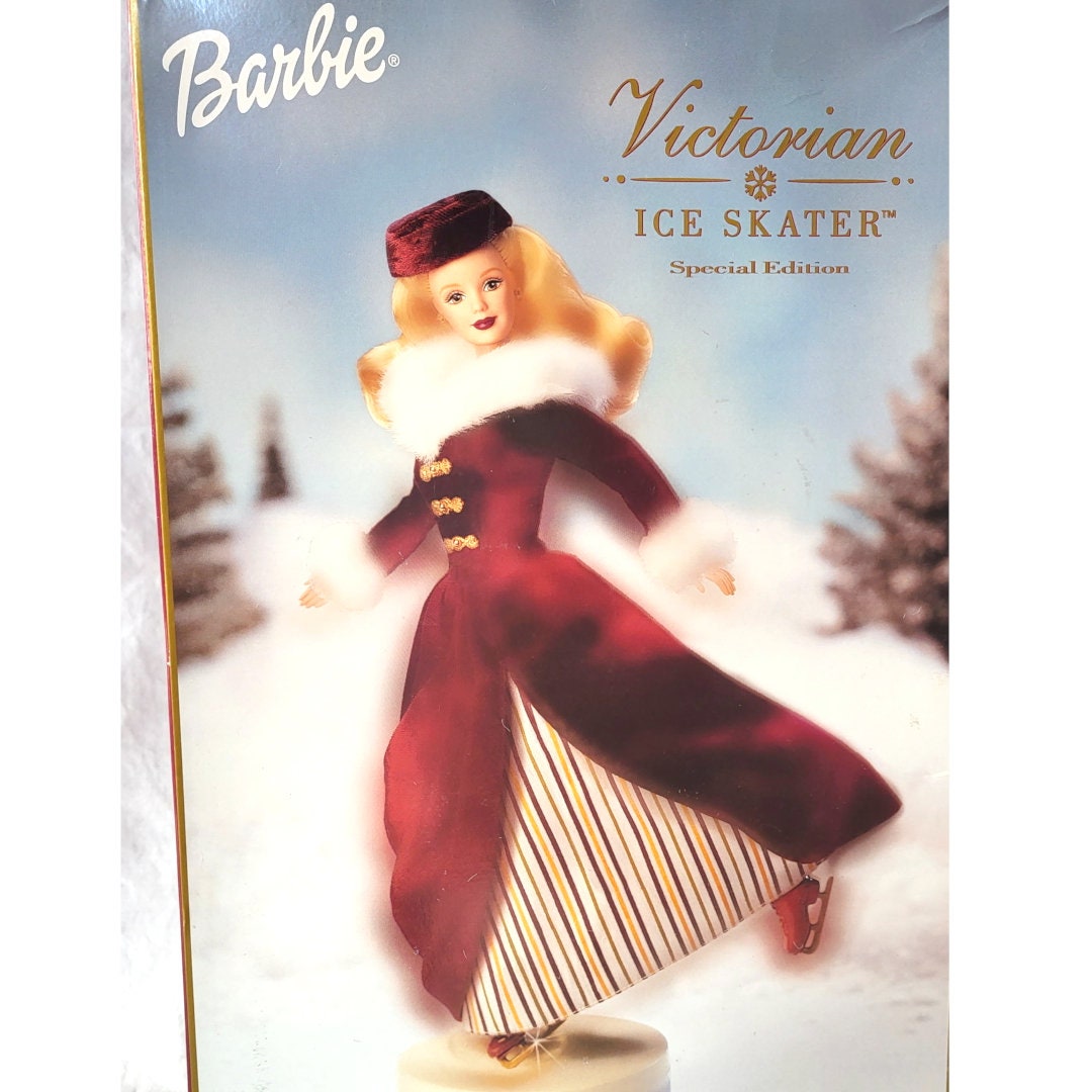 Victorian ice skater barbie special edition value sales