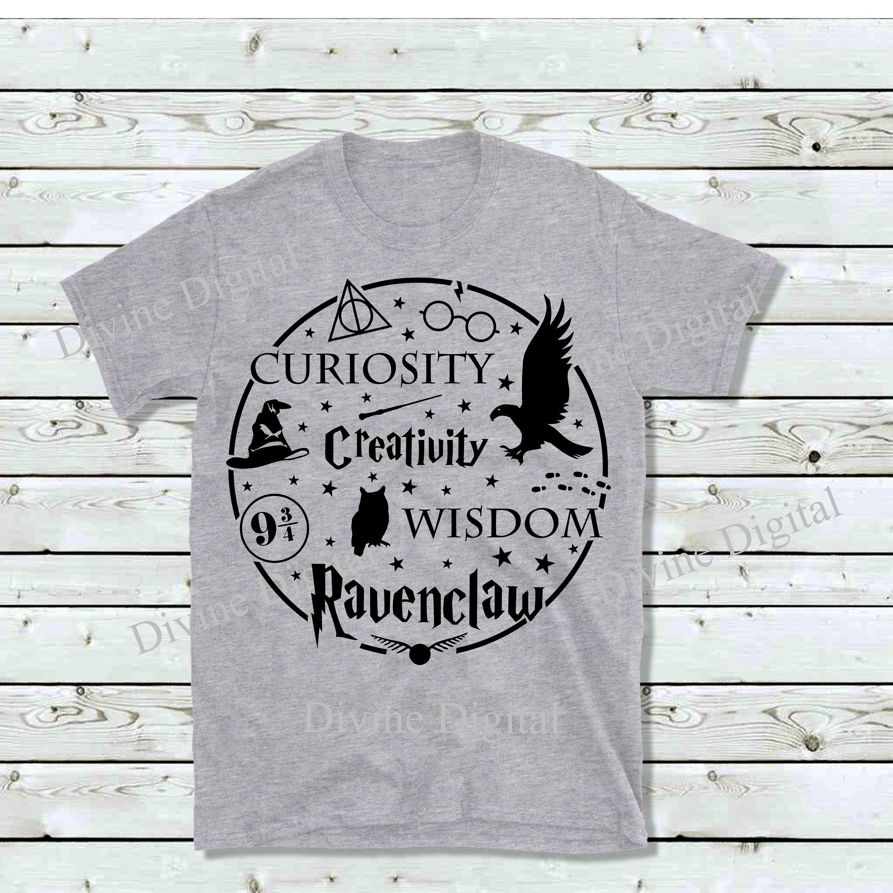 Ravenclaw HP Houses Word Bubble Shirt SVG File for Vinyl Cutting Machines  Silhouette Cricut Brother Scan N Cut - Etsy Sweden