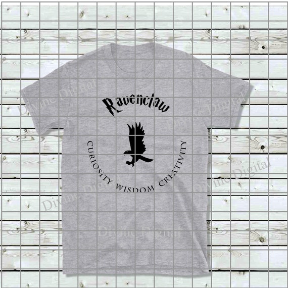 Ravenclaw HP Houses Word Bubble Shirt SVG File for Vinyl Cutting Machines  Silhouette Cricut Brother Scan N Cut