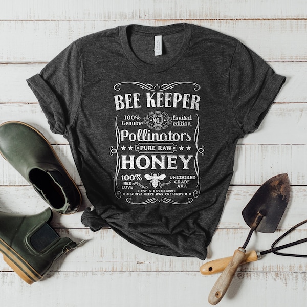 Beekeeper Shirt, Beekeeping Shirt, Bee T-Shirt, Bee Lover Shirt, Save the Bees tshirt, Beekeeper Gift, Bee Shirt for Women, Beekeeper Shirt