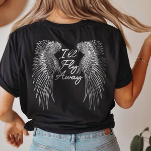 Boho Christian Shirts Christian TShirts Bible Verse Shirt Trendy Christians T Shirt Jesus Apparel Faith Based Shirt Angel Wings Gift for Her