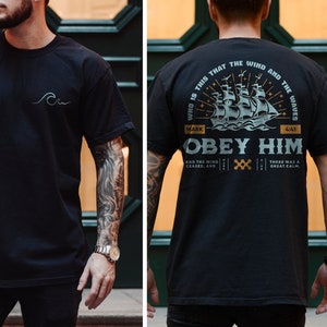 Mens Christian Clothing Real Men Obey Jesus Shirt Mens Christian Clothing Real Men Obey Jesus Shirt