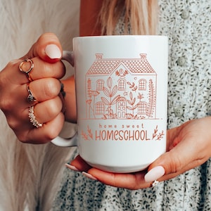 Homeschool Mom Mug, Homeschool Mug, Homeschool Mom Gift, Homeschool Teacher Gift, Homeschool Teacher Mug, Homeschooling Mug, Gift fo