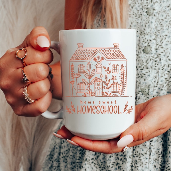 Homeschool Mom Mug, Homeschool Mug, Homeschool Mom Gift, Homeschool Teacher Gift, Homeschool Teacher Mug, Homeschooling Mug, Gift fo