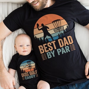 Mens Disc Golf Dad T-Shirt Best Dad By Par Funny Frisbee Golf Tee Mens Disc Golf Dad T-Shirt Best Dad By Par Funny Frisbee Golf Tee
