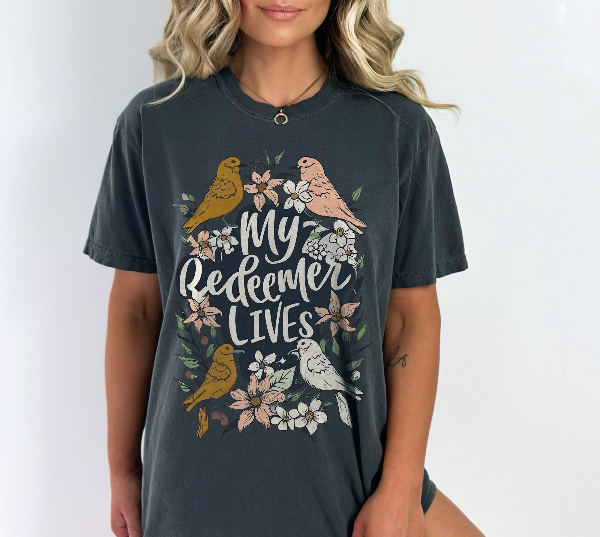 Redeemer Lives Women T Shirt Redeemer Lives Women T Shirt