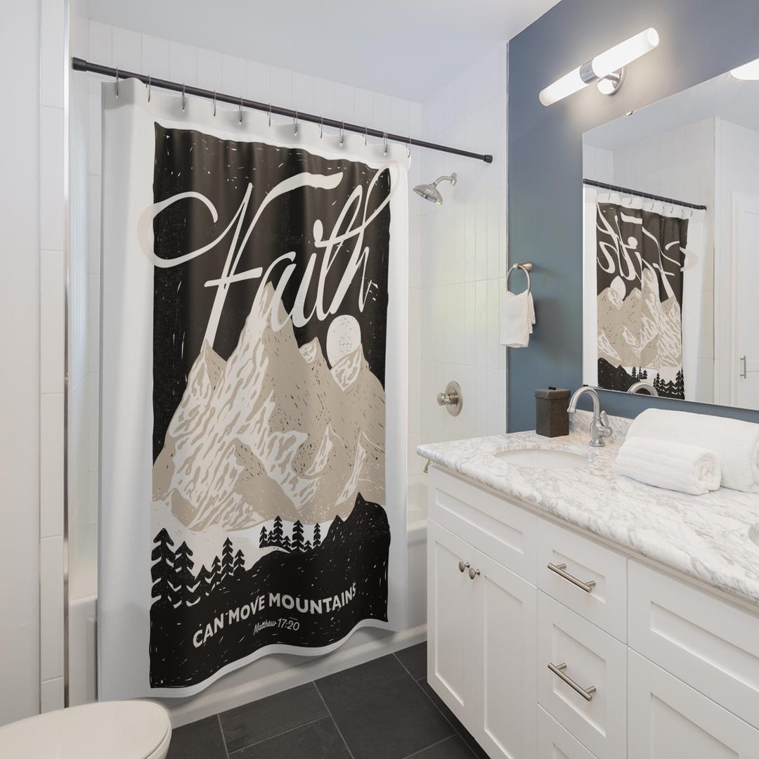 Showers of Blessings Shower Curtain