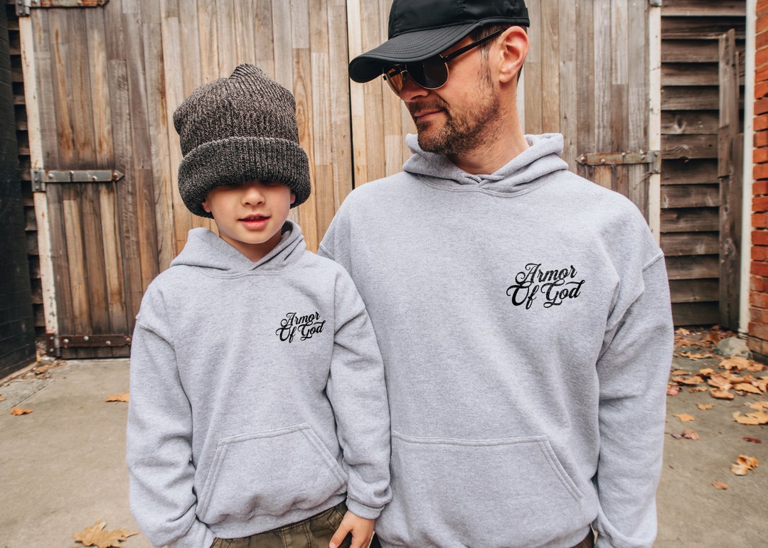 Christian Hoodie for Kids Christian T Shirts Armor of God Christian