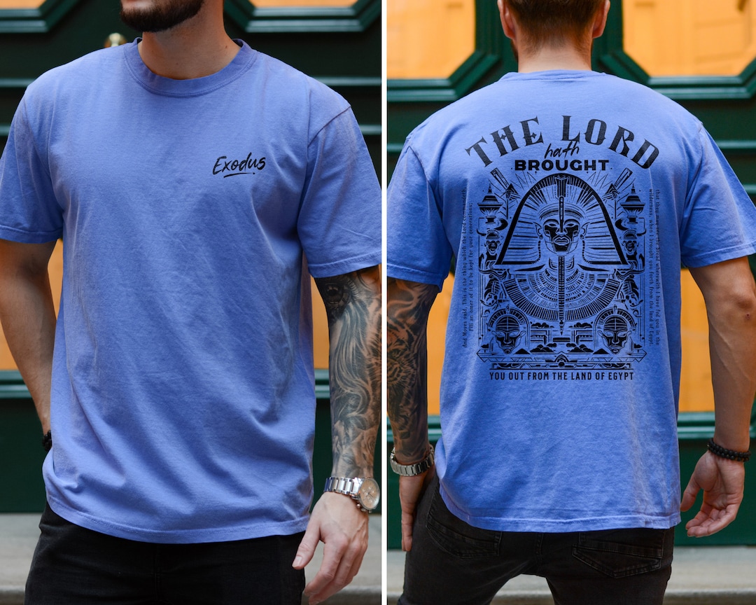 Men's Christian Shirts Christian Tshirts KJV Bible Verse Shirt Trendy