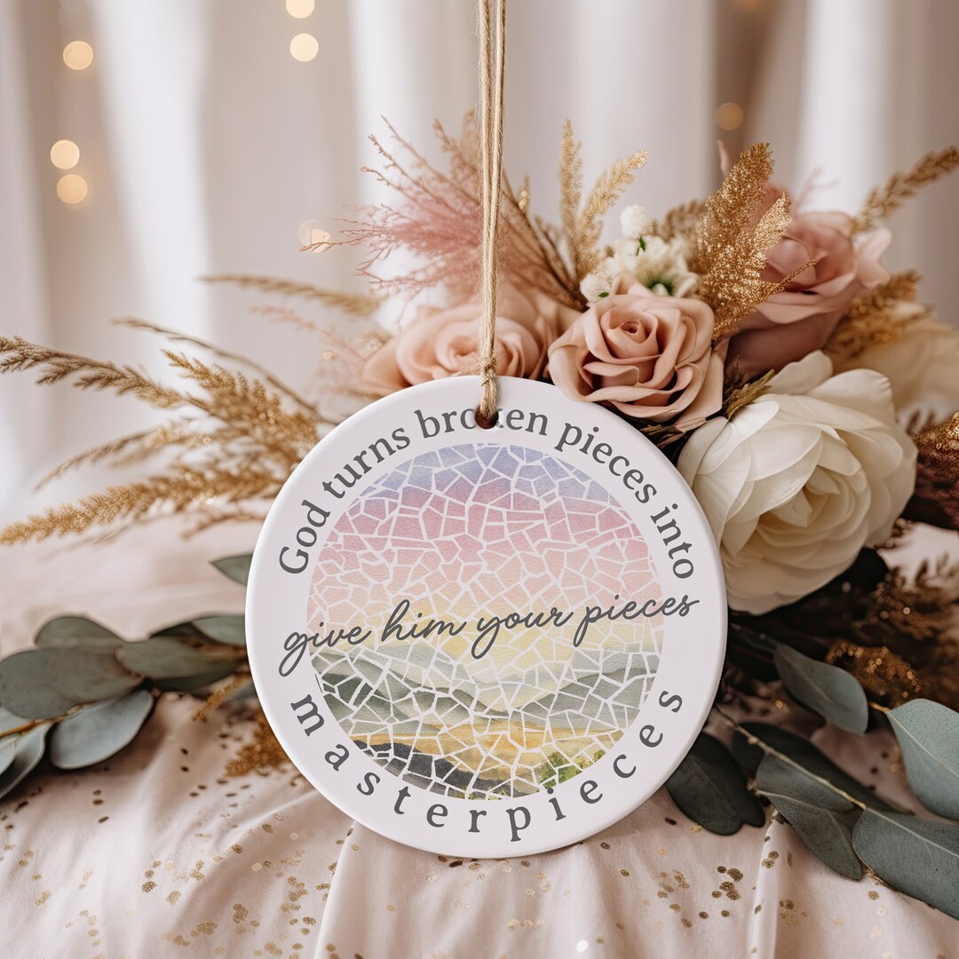 Christian Christmas Ornament Christian Gifts for Her Jesus Etsy