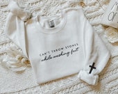 Can't Throw Stones While Washing Your Feet Christian Sweatshirts Can't Throw Stones While Washing Your Feet Christian Sweatshirts