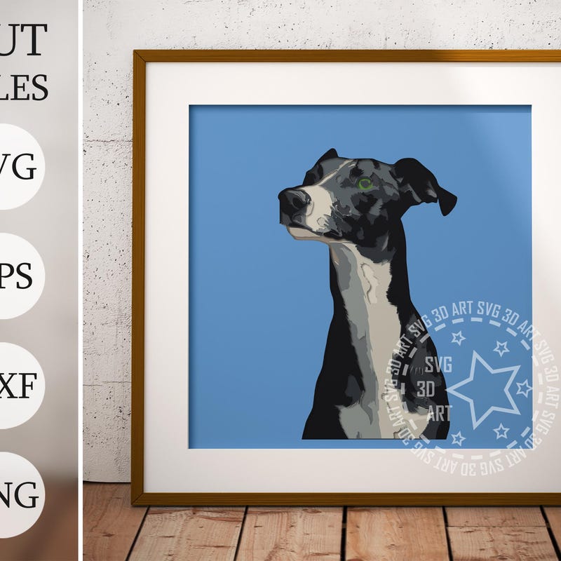 Whippet Dog Miniature - Etsy