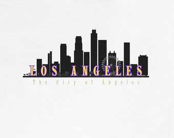 T-shirt Los Angeles Skyline