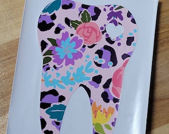 Calcomanía dental, pegatina dental, pegatinas de asistente dental, pegatina de higienista dental, regalo dental, pegatina dental, diente