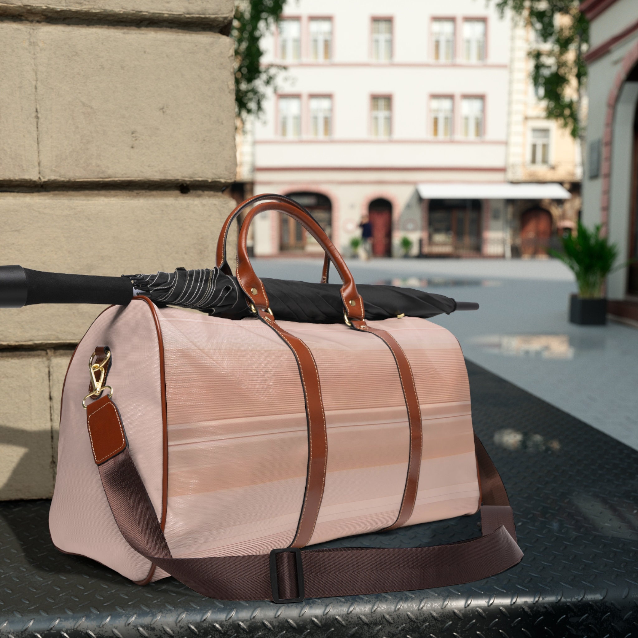 Blush weekender bag deals