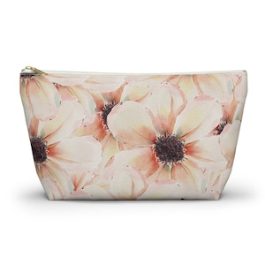 Makeup Bag | Cosmetics Bag | Makeup Poof | Toiletry Bag | Toiletry Organizer | School Supplies | Travel Accessories