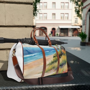 Beach | Suitcase | Waterproof Weekender Travel Bag | Overnight Bag | Duffle Bag | Carry On Bag