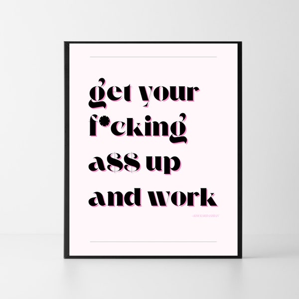 Get Your Ass Up And Etsy