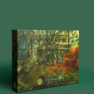 Botanical Respite Vol. 3 | Plant Jigsaw Puzzle 300 Pieces (380 to be exact)