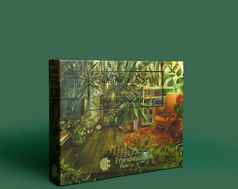 Botanical Respite Vol. 3 | Plant Jigsaw Puzzle 300 Pieces (380 to be exact)