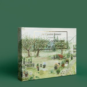 The Opulent Botanist Vol. 2 Latent Landscape | 500 Piece Puzzle (520 to be exact)