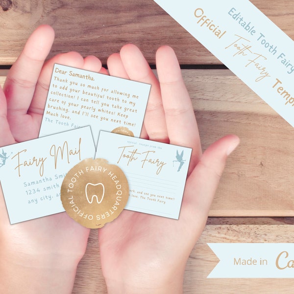 Tooth Fairy Stamp - Etsy