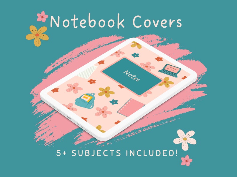 Goodnotes Notebook Cover Digital Notebook Cover Cute Etsy