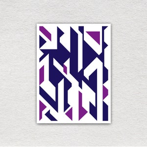 Neo Bauhaus poster (No. 2), Bauhaus poster, futuristic poster, geometric poster, abstract poster, Bauhaus giclée print, minimalist poster