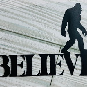 BELIEVE VINYL DECAL