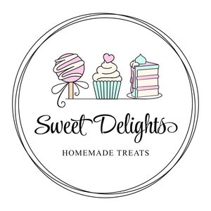 Custom Logo Design, Glitter Gold, Cake Bakery Logo, Cupcake Business Logo, Cake Business, Bakery Design, Whisk Floral, Premade, Branding