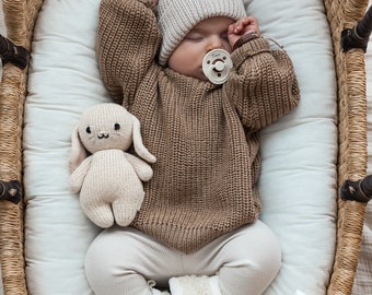 Merino wool sweater for kids girl boy toddler 100% pure merino wool handmade comfortable unisex pullover