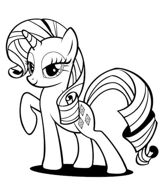 my littel pony coloring pages