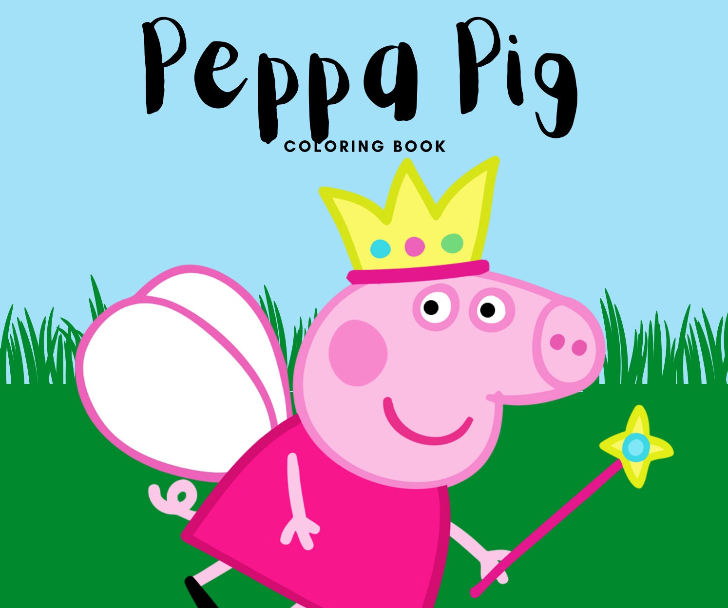 Peppa Pig Coloring Book/ Digital/ Instant Download/ 40 Pages - Etsy Peppa Pig Coloring Book/ Digital/ Instant Download/ 40 Pages - Etsy