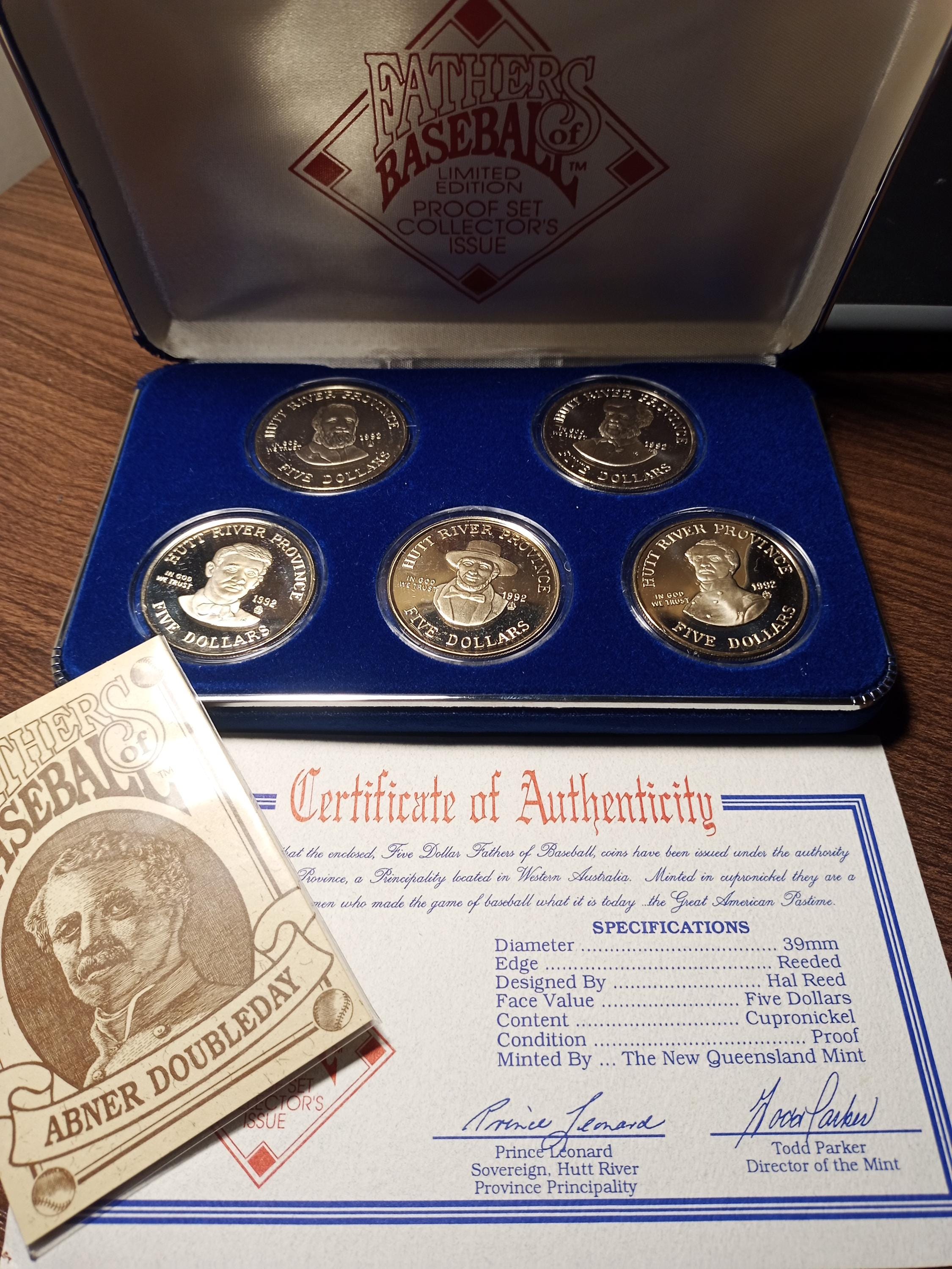 1992-S US Mint Silver Proof Set - 5 Coin Set In Original