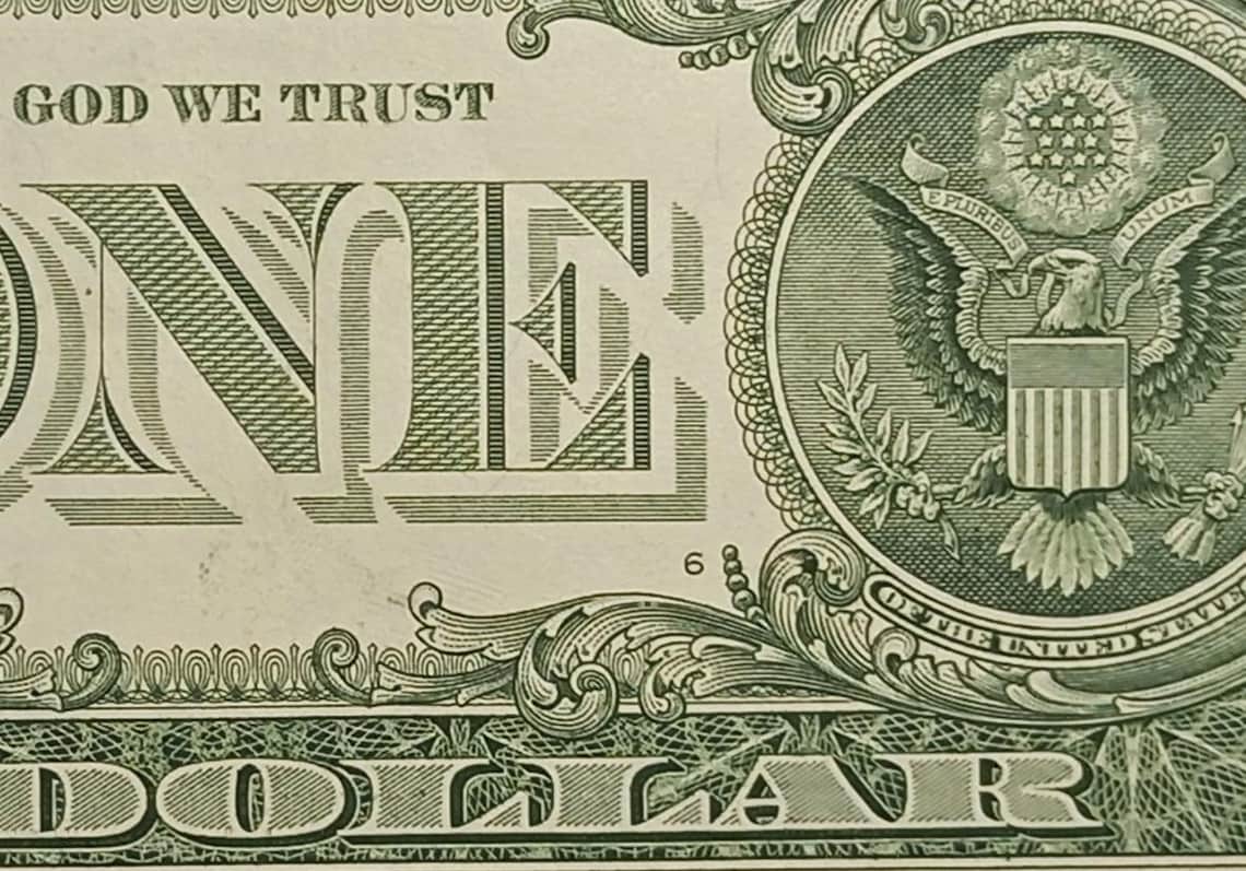 2021 Rare US Star Note 666*/6 Serial Number One Dollar Currency ...