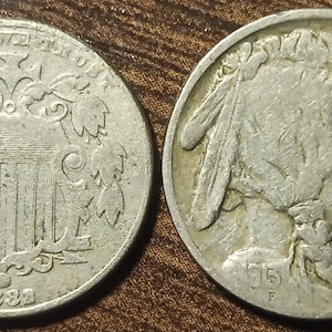 1883 & 1913 USA 5 Cents Nickels Varieties Dates!