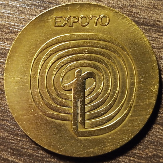 1970 Japan Expo Osaka Medal Brilliant Full Bold Date! - Etsy