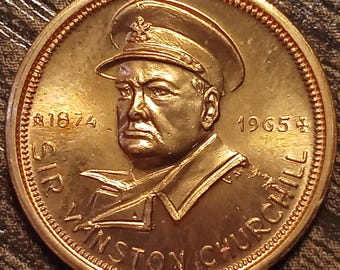 1965 Winston Churchill Victory Memorial Token!