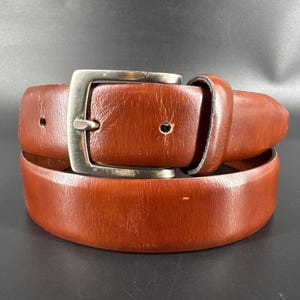 Vintage Twiggy Firenze Red Patent Leather Wide Belt Gold Buckle Vintage | Accessories | Vintage Red Patent Leather Wide  main image 3