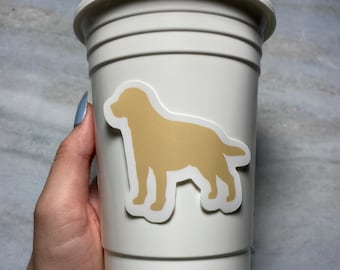 Labrador Retriever Sticker, Labrador Retriever Silhouette, Labrador Mom, Labrador Dad, Labrador Retriever Gifts, Labrador Retriever Art