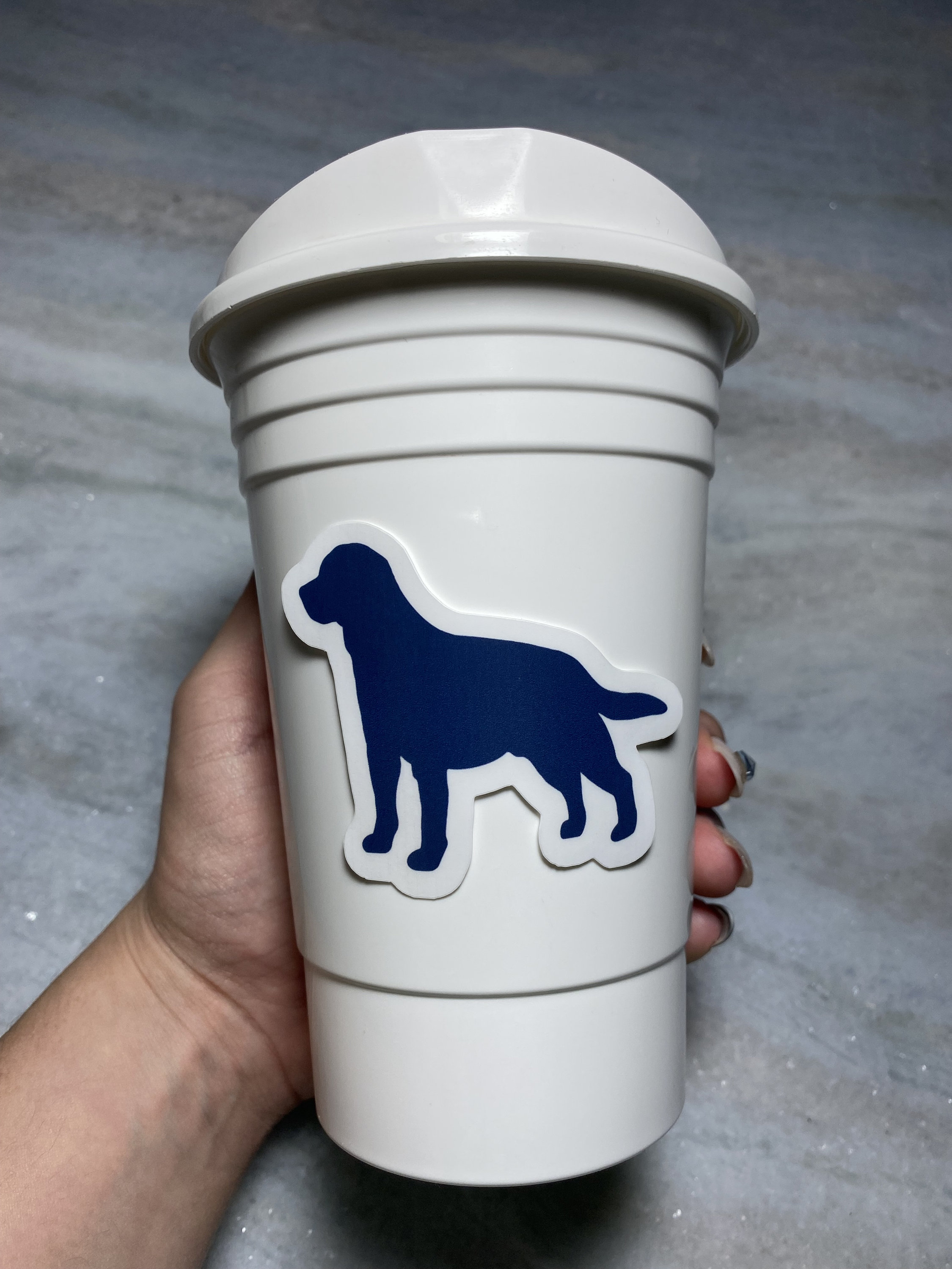 Labrador Retriever Sticker, Labrador Retriever Silhouette, Labrador Mom ...