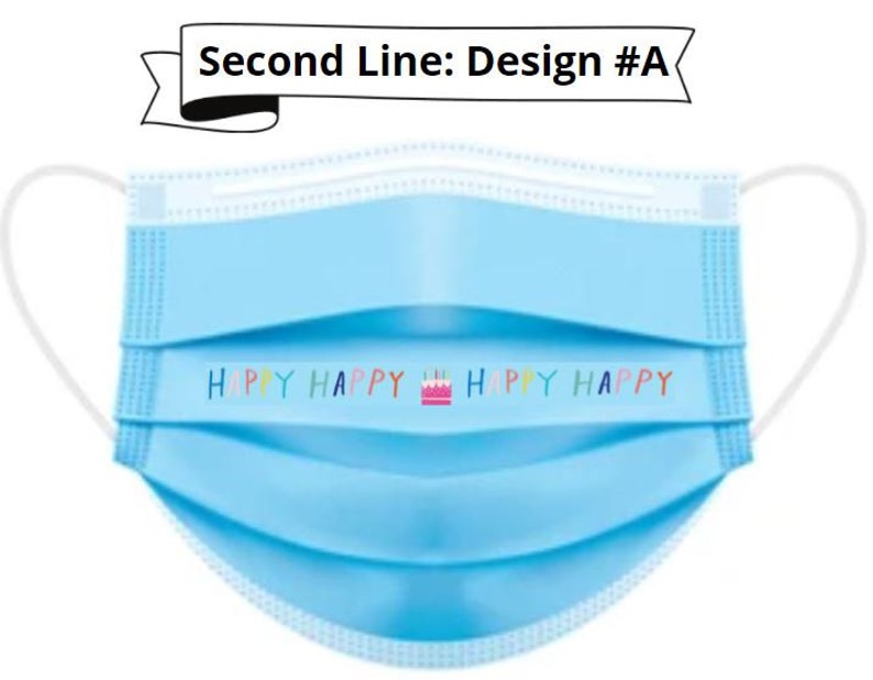 Personalized Baby Shower Masks for Guests Custom Disposable Etsy