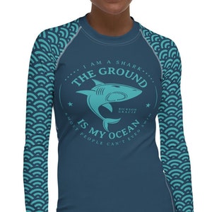Women&#39;s MMA Rash Guard, BJJ Rash Guard, long sleeve rash guard, MM Apparel, Soft Rashguard, Grappling Activewear, jiu jitsu, jiu jitsu gift