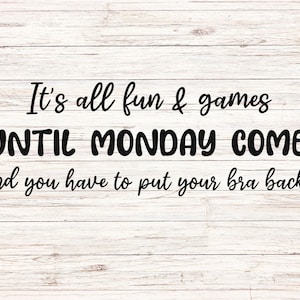 Funny Bra SVG & PNG Digital File Cricut